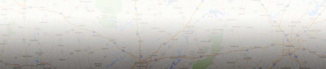 A map showing parts of central and eastern Tennessee, including cities like Knoxville, Cookeville, and Chattanooga, with highways and roads labeled—ideal for those traveling from a Family Dentist Dalton GA office.