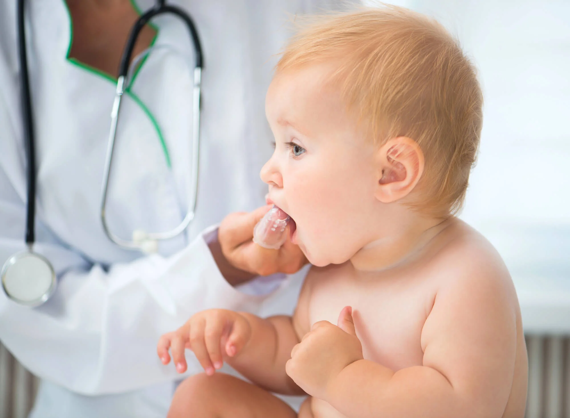 baby receiving Gentle Dental Care for Kids in Cartersville GA