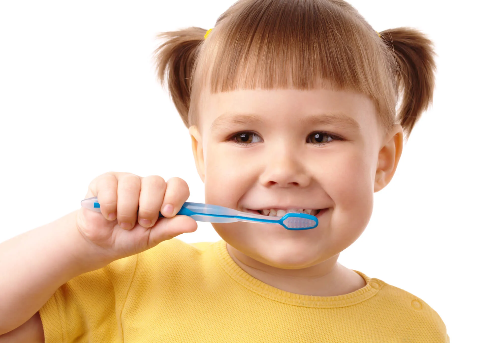 brushing teeth before Pediatric Dental Exams in East Point GA